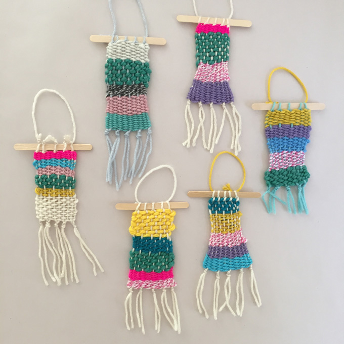 Examples of small woven projects